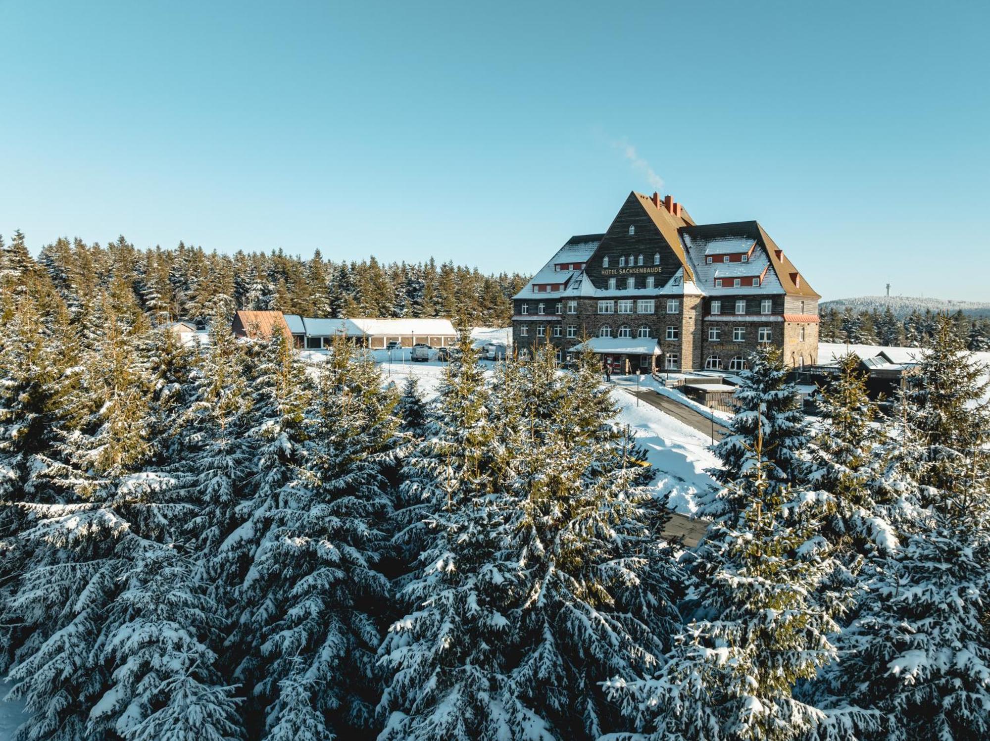 Naturhotel Sachsenbaude Oberwiesenthal Ngoại thất bức ảnh